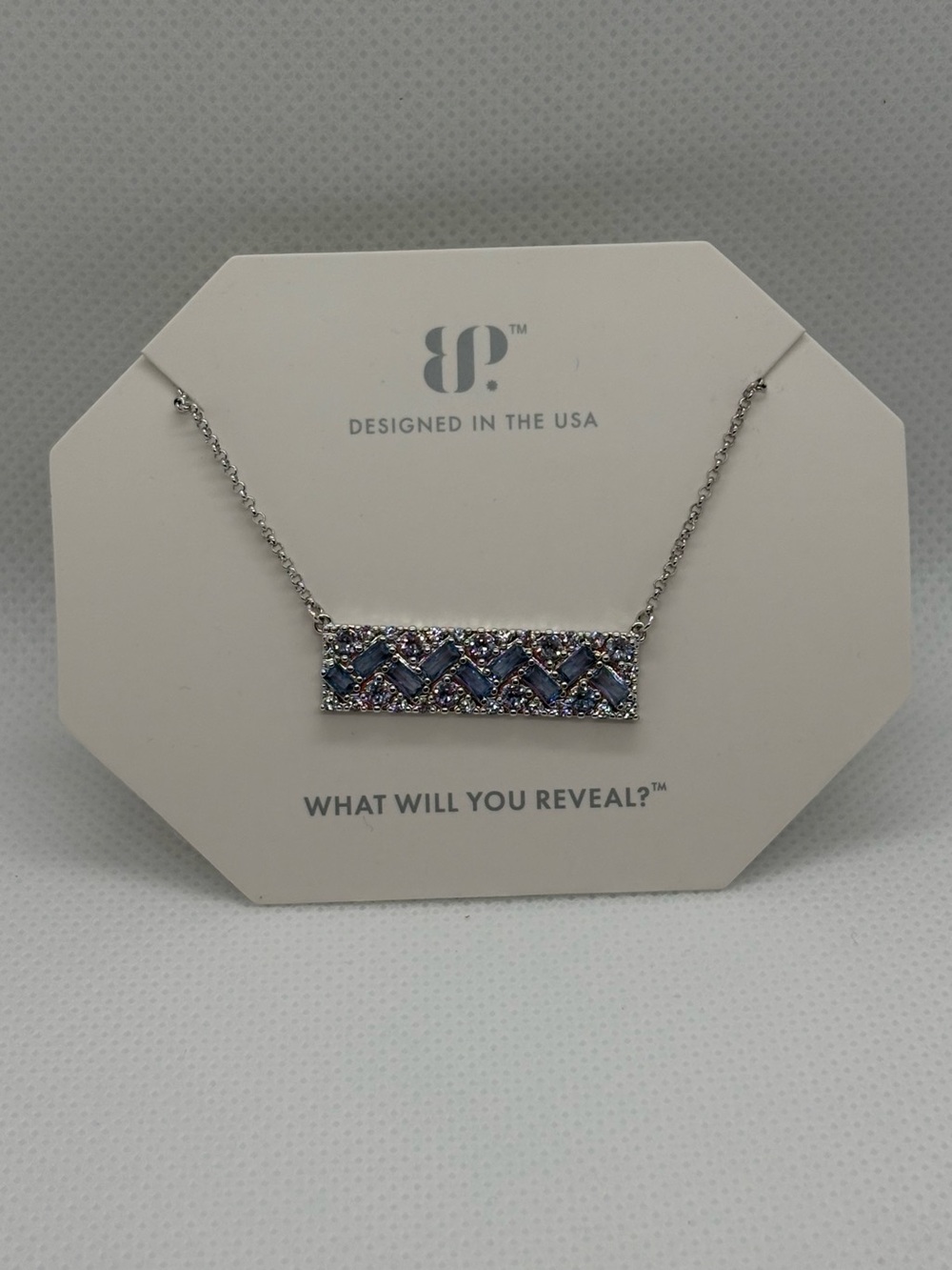 Aqua Blue Spinel Necklace
